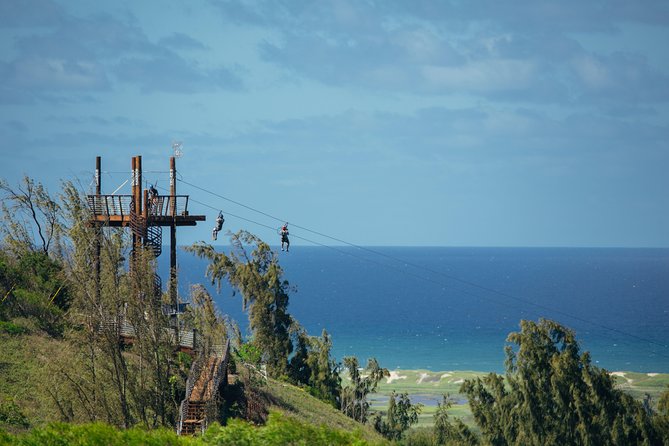 Oahu's North Shore: 8-Line Zipline Adventure - How the North Shore Stops Fit Into the Day