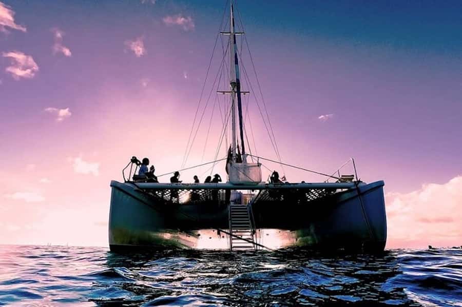 Oahu: Waikiki Sunset Catamaran Sail and Swim - How the crew keeps the 2 hours fun and organized