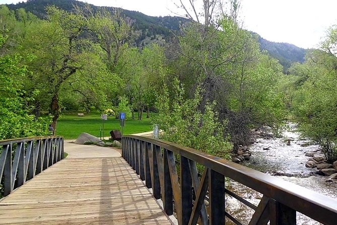Original eBike Tour - Best of Boulder - guided Bike Tour - The best paved bike path segment: cruising through forest and light
