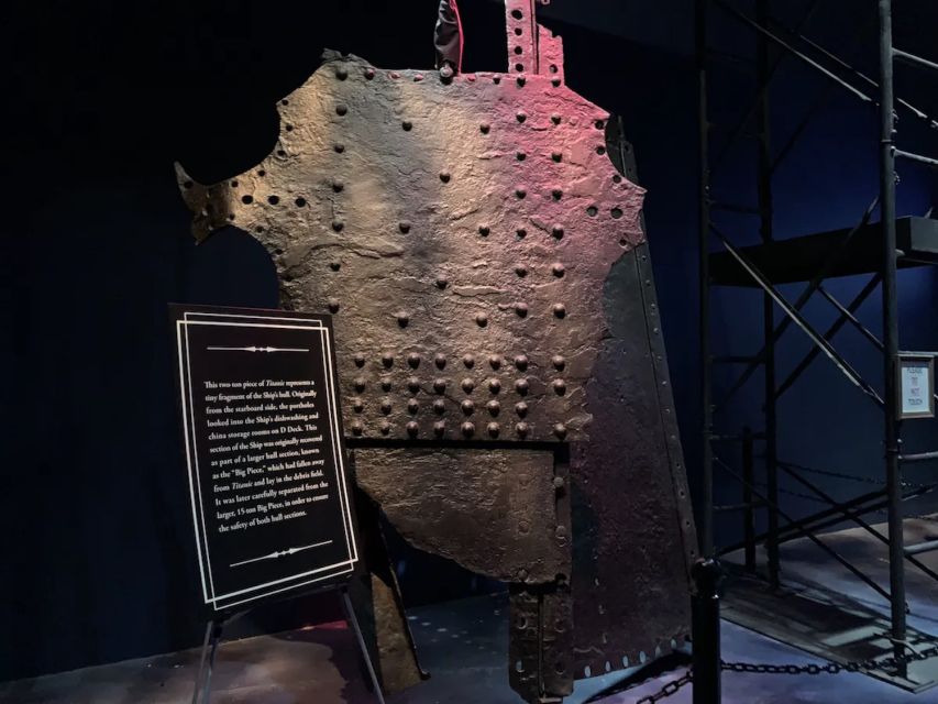 Orlando: Titanic Artifact Exhibition Ticket - Promenade Deck and the Ice Touch: The Moment That Hits Hard