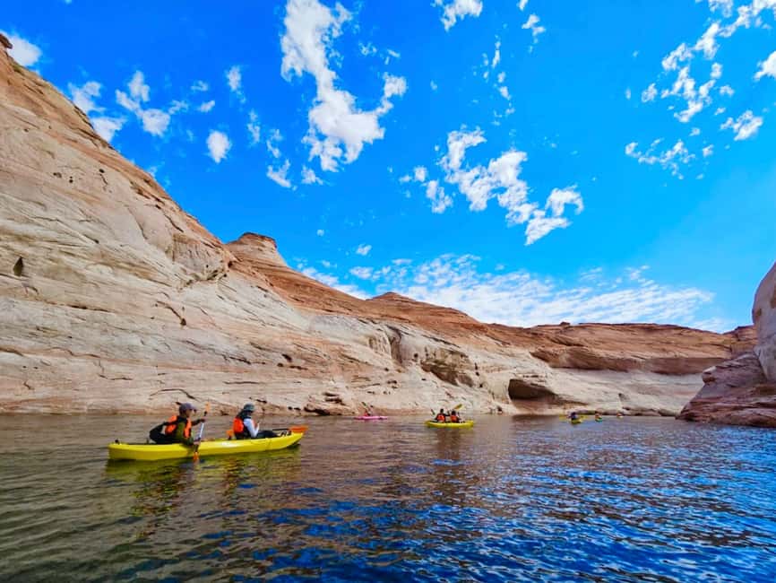 Page/Lake Powell: Guided Kayak & Water Antelope Canyon Tour - Lake Powell paddle time: marine life, big views, and that gentle workout