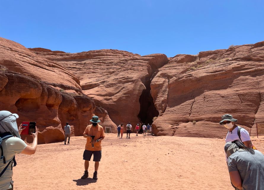 Page: Upper Antelope Canyon Sightseeing Tour w/ Entry Ticket - What to bring, and what to leave behind (no-bag reality)