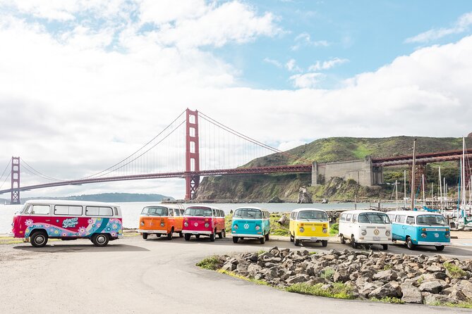 Painted Ladies San Francisco City Tour - Riding a vintage VW bus through SF feels different