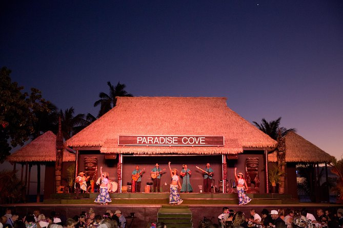 Paradise Cove Luau - Ko Olina Beach Arrival: Mai Tai, Lei, and the Start of the Show