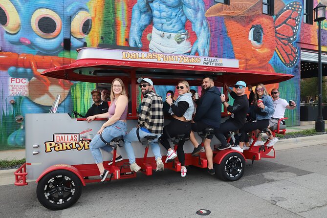 Party Bike Pub Crawl in Deep Ellum and Downtown Dallas - Price and value for two hours of guided nightlife