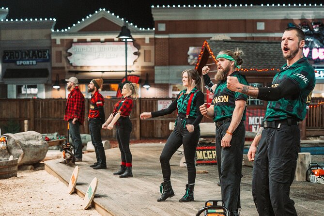 Paula Deen's Lumberjack Feud Supper Show- ALL U CAN EAT - The Lumberjack Feud Competition: Events, Heckling, and Stage Risk