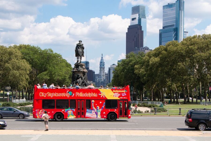 Philadelphia: Double-Decker Hop-on Hop-off Sightseeing Tour - Independence Hall and the Liberty Bell stop: see it, then choose your next move