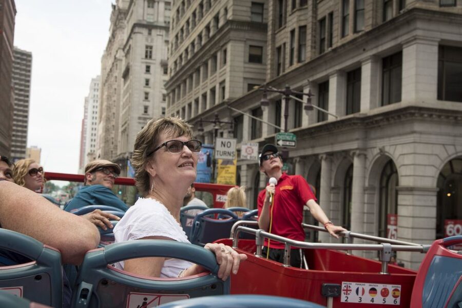 Philadelphia: Double-Decker Hop-on Hop-off Sightseeing Tour - Chinatown to Reading Terminal Market: Philly stops where you can actually snack