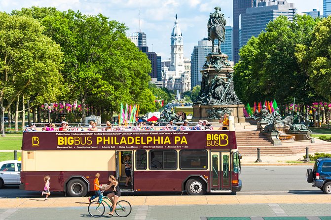 Philadelphia Hop-On Hop-Off City Tour - Arch Street and City Hall: the downtown backbone and a real food break