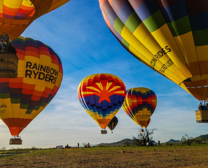 Phoenix: Hot Air Balloon Flight with Champagne - The Lift Off and Climb: What the First Minutes Feel Like