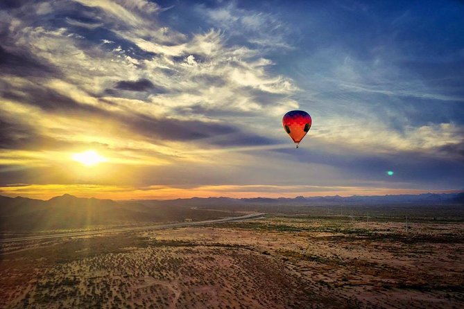 Phoenix Morning Hot Air Balloon Ride with Bubbly + Breakfast - The Flight: 45-60 Minutes Above Saguaros, Camelback, and Phoenix Valley