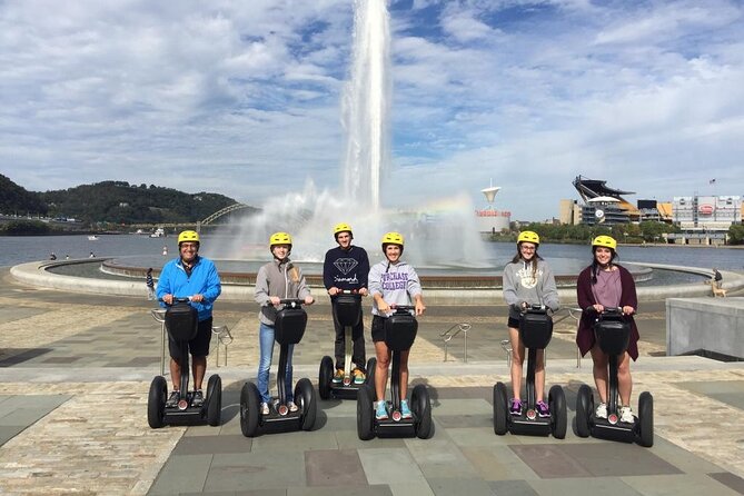 Pittsburgh Segway Tour - Fort Pitt Museum and the river confluence views