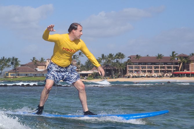 Po'ipu Surf Lesson - Quick hits before you go