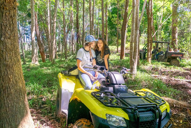 Polynesian Cultural ATV Tour in Kona - Polynesian village-style stops: games, drums, and fruit tastings
