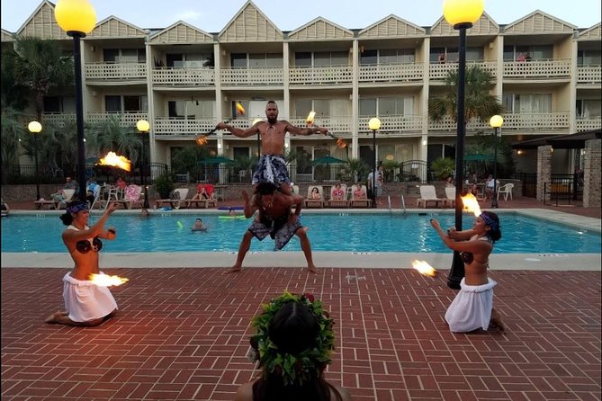 Polynesian Fire and Dinner Show Ticket in Daytona Beach - The fire and knife finale: the moment you should time your attention for