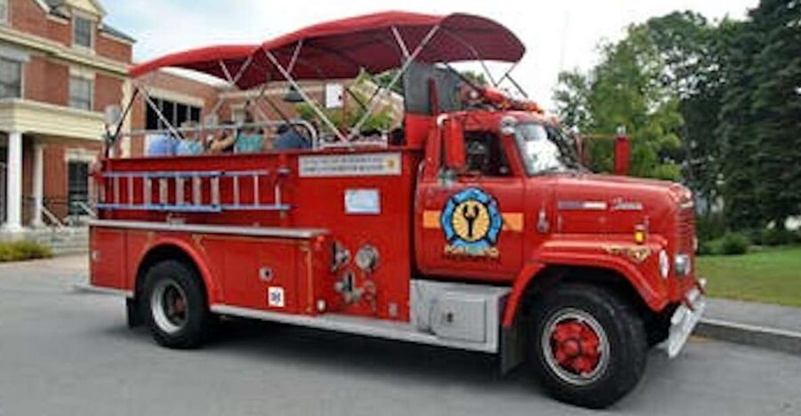 Portland, Maine: Tour in Vintage Fire Engine - The 50-minute ride: what happens once you’re onboard