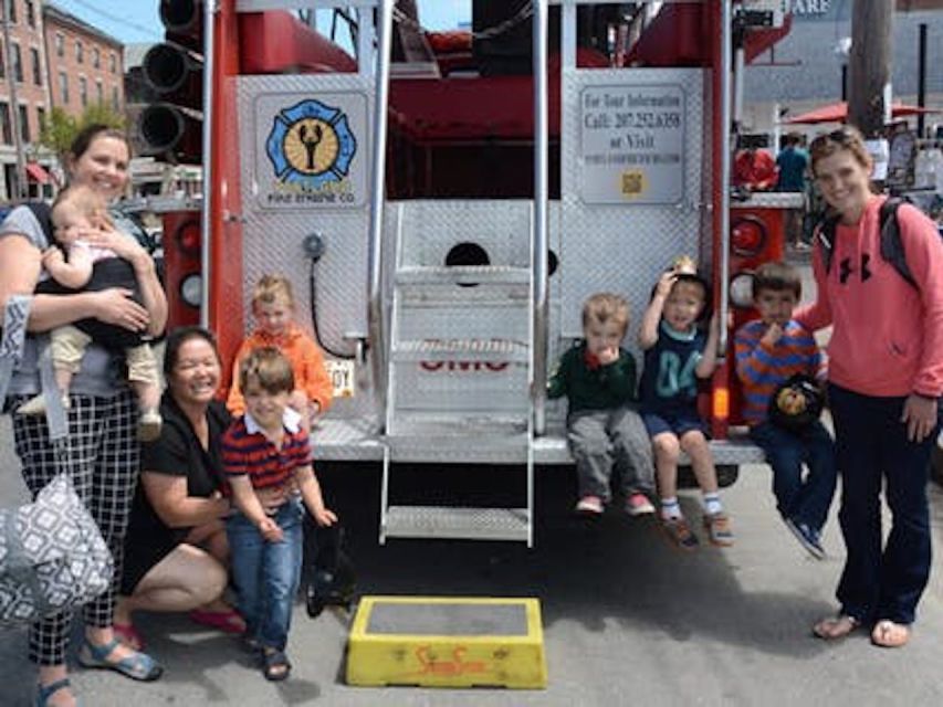 Portland, Maine: Tour in Vintage Fire Engine - Cobblestones, neighborhoods, and the view from the top