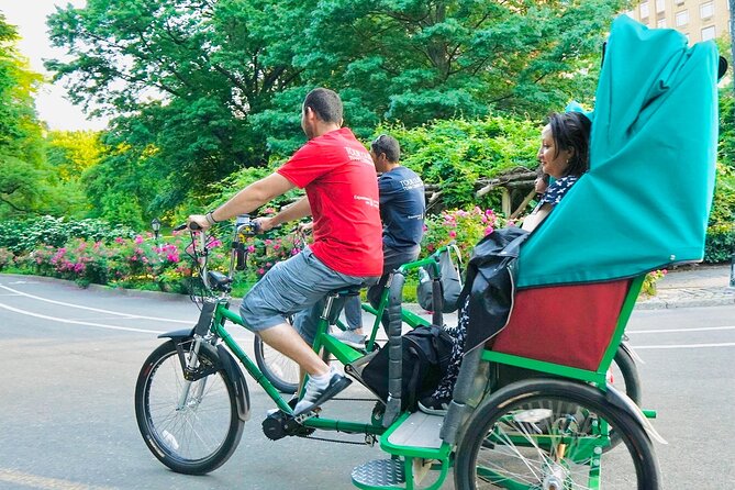 Private Central Park Pedicab Tour - Dakota Building, Strawberry Fields, and Cleopatra’s Needle for Lennon Fans
