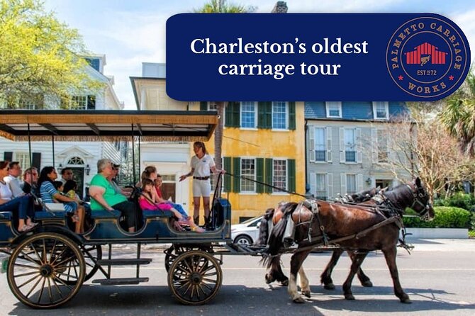 Private Daytime Horse-Drawn Carriage Tour of Charleston - Big Red Barn, Guignard Street, and how check-in sets the tone