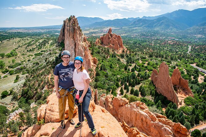 Private Rock Climbing at Garden of the Gods, Colorado Springs - Routes and panoramic views: how your guide keeps it fun