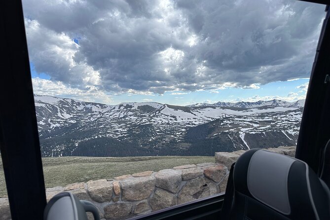 Retractable Glass Top Tour in Rocky Mountain National Park - Alpine Visitor Center at 11,796 feet: stretch and reset