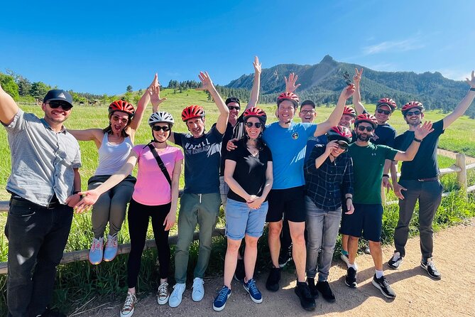 Ride Boulder's Best Guided eBike E-Bike Tour! Electric eBike - Meeting point on Columbine Ave, small groups, and a smooth start