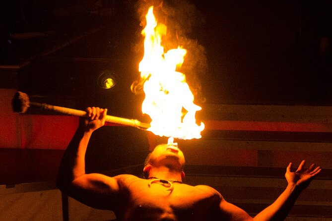 Rock-A-Hula Ticket - Fire knife dance and the moment everyone remembers