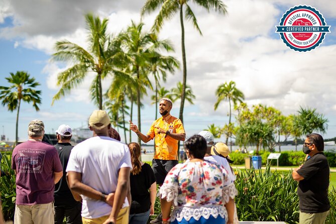 Salute to Pearl Harbor Including USS Arizona - Aloha Tower drive-by: a quick clue to Honolulu’s wartime setting
