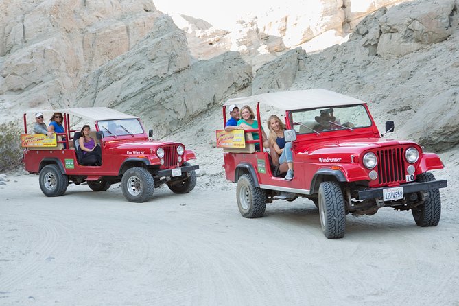 San Andreas Fault Jeep Tour from Palm Desert - The San Andreas Fault stop and the slot canyon approach: geology you can see