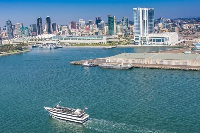 San Diego: Harbor Cruise - Coronado Bridge and the military harbor area