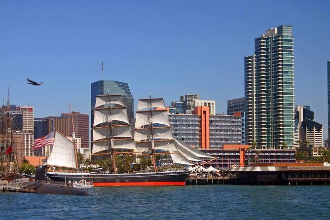 San Diego: Harbor Cruise - The ship setup: three levels, 360-degree views, and a real snack bar