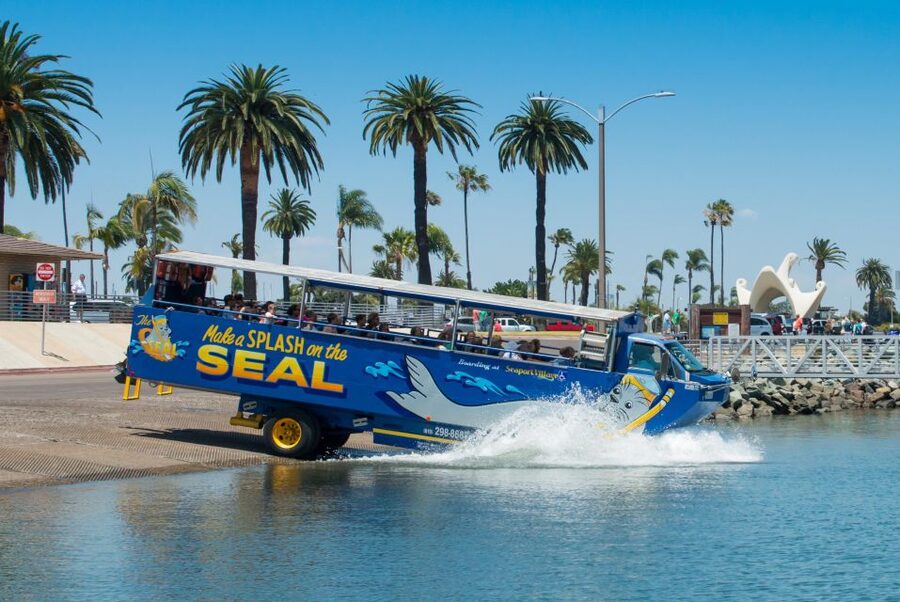 San Diego: SEAL City Tour by Amphibious Bus - The Splash Down Into San Diego Bay
