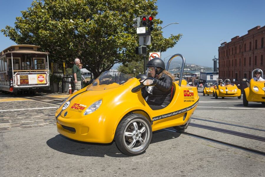 San Francisco: 3-Hour Early Bird GoCar Tour - Fisherman’s Wharf start: easy to find, quick to launch