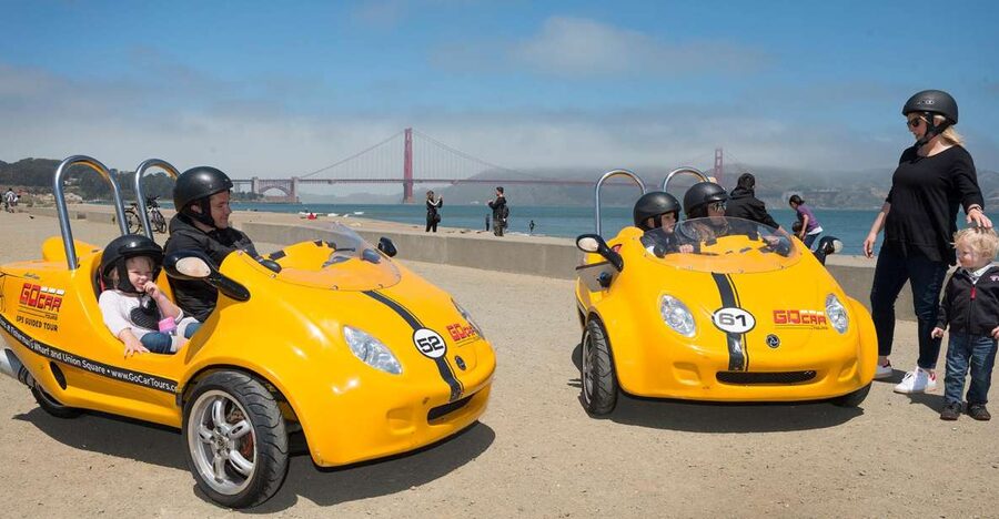 San Francisco: 3-Hour Early Bird GoCar Tour - The 3-hour route: Wharf to Crissy Field to Lombard Street