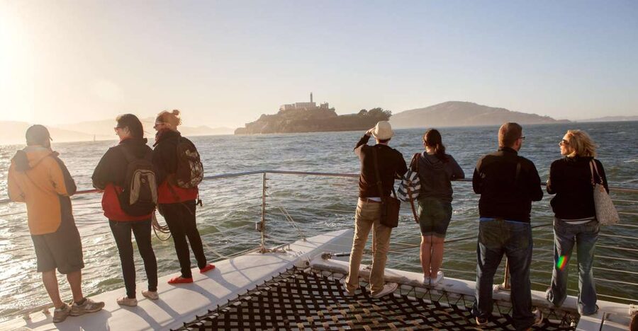 San Francisco Bay Sunset Cruise by Luxury Catamaran - Pier 39 Gate J, then straight to the dock