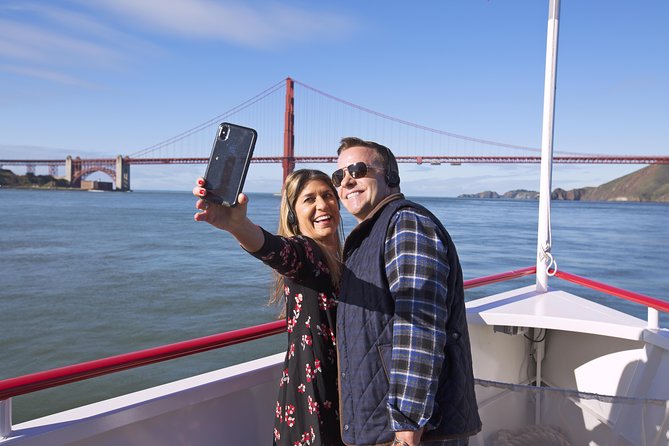 San Francisco: Bridge to Bridge Cruise (90-minutes) - Fisherman’s Wharf meeting point: Pier 43 1/2, right behind Crab