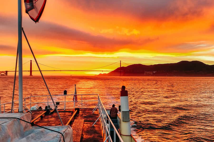 San Francisco: California Sunset Cruise (2-hours) - The Sunset Approach: When You Head for the Golden Gate