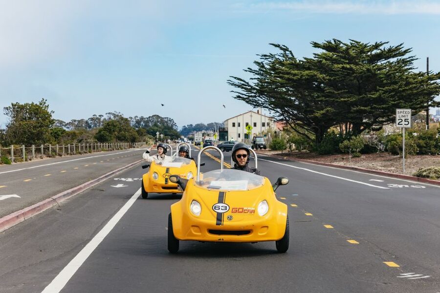San Francisco: Golden Gate Bridge and Lombard GoCar Tour - Presidio viewpoints and Palace of Fine Arts: scenic stops that reward patience
