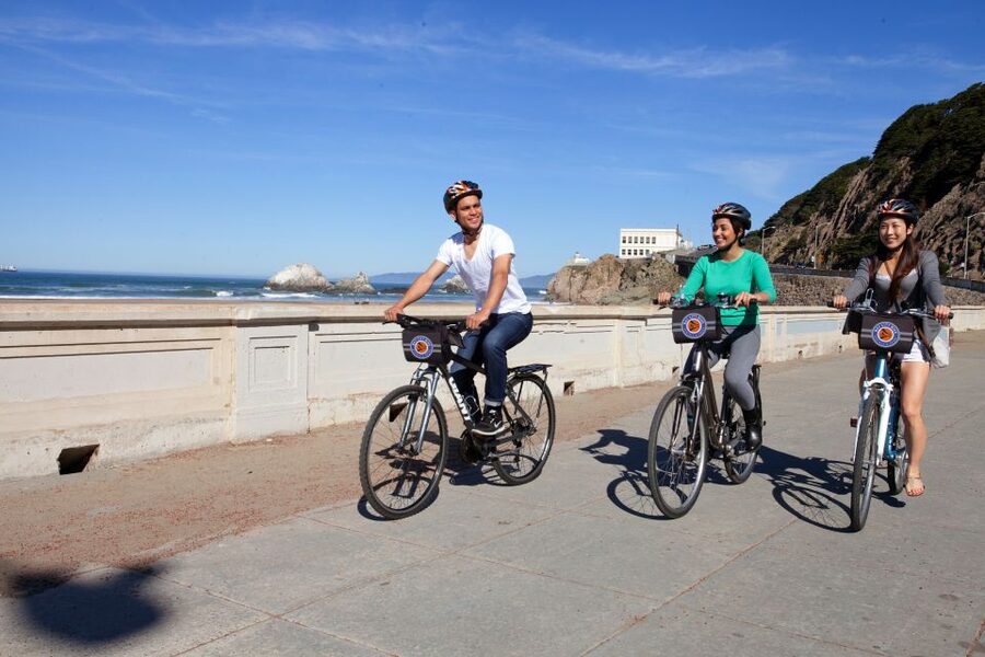 San Francisco: Golden Gate Bridge Bike Rental - Meeting Bay City Bike Rentals at 501 Bay St