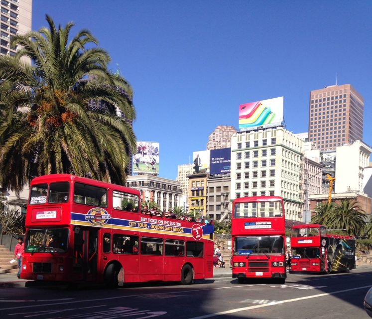 San Francisco: Hop-On Hop-Off Deluxe Bus Tour with 20 Stops - What it feels like on the bus, comfort and noise