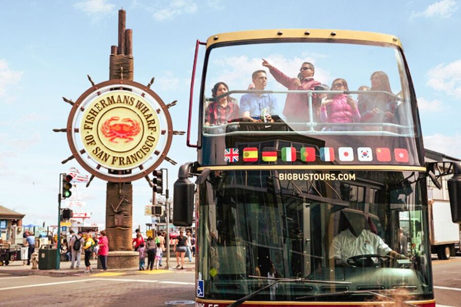 San Francisco: Hop-On Hop-Off Sightseeing Tour with 17 Stops - Where you start, when you can ride, and what to expect on board