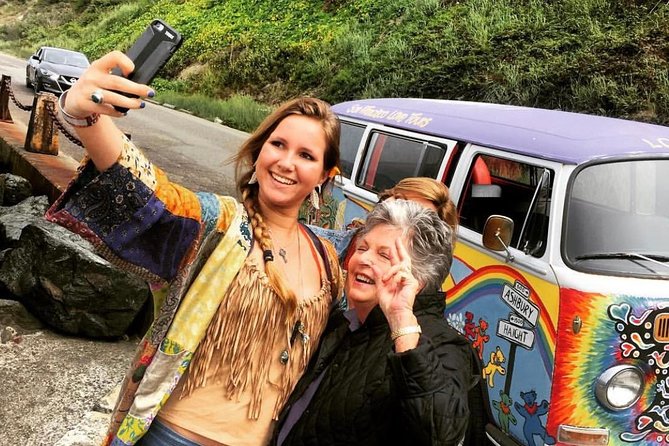 San Francisco Love Tour - Entering San Francisco through a 70s VW bus