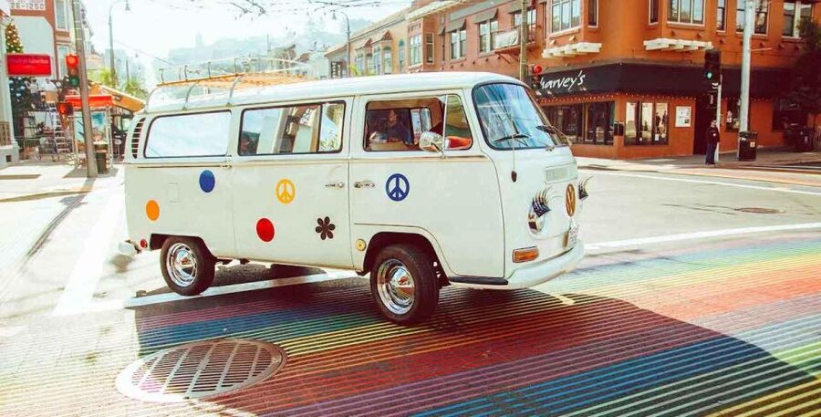 San Francisco: Small-Group City Tour by Vintage VW Bus - Getting your bearings on steep SF streets in a vintage VW