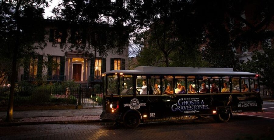 Savannah: Ghosts and Gravestones Tour with Low House Entry - The Perkins and Sons Ship Chandlery: River Street’s haunted core