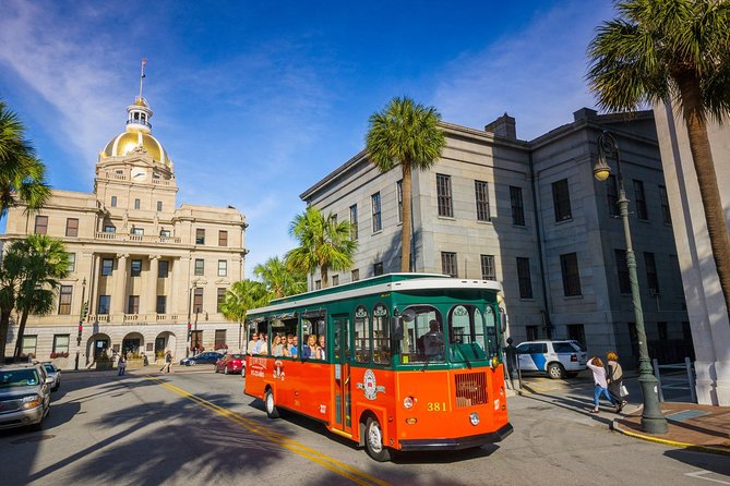 Savannah Hop-On Hop-Off Trolley Tour - Forsyth Park and the big public spaces you will keep referencing all day