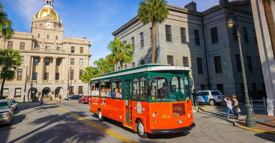 Savannah: Old Town Hop-On Hop-Off Trolley Tour - Boarding stops, vouchers, and how not to miss your trolley