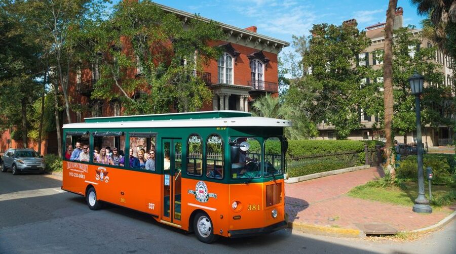 Savannah: Old Town Hop-On Hop-Off Trolley Tour - The Savannah sights you get from the trolley windows