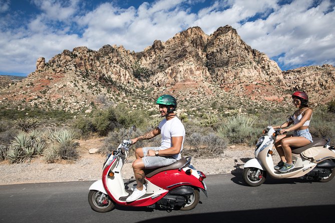 Scooter Tours of Red Rock Canyon - The 13-mile one-way loop: what the route feels like