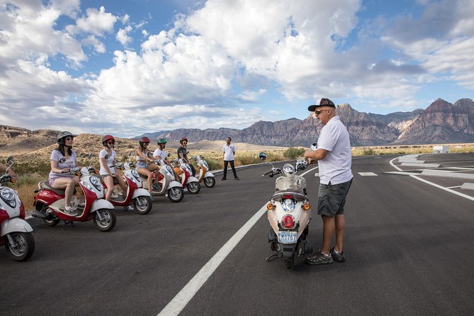 Scooter Tours of Red Rock Canyon - Stops and breaks: photos, water, bathrooms, and short facts