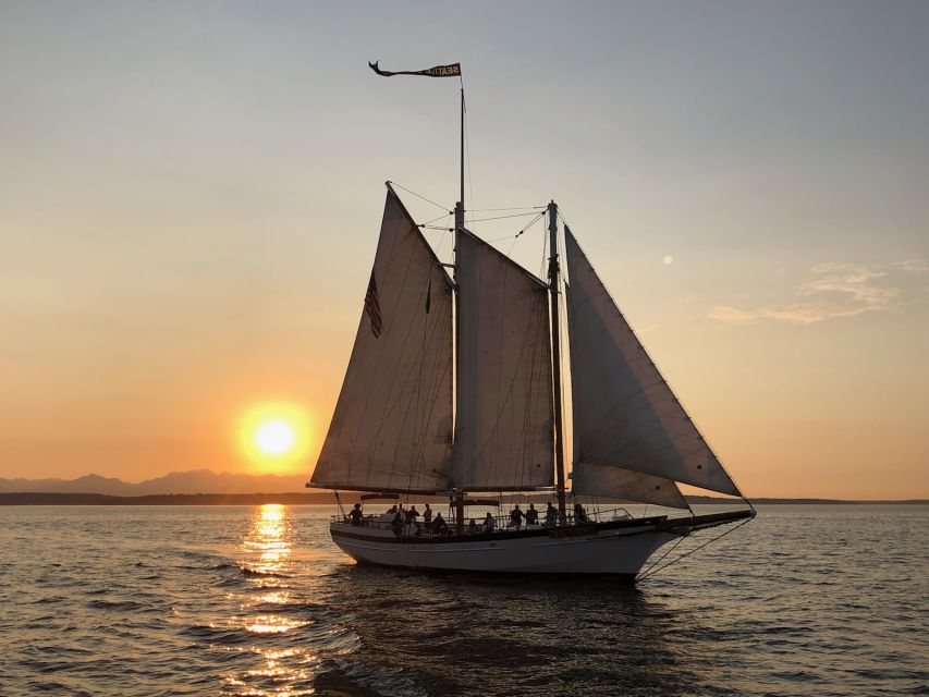 Seattle: Tall Sailboat Sunset Harbor Cruise - Where You Go: Pier 66 to Seattle’s Harbor View Loop